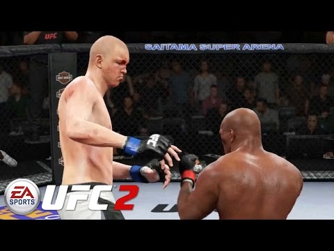 EA Sports UFC 2 - Mike Tyson vs Stefan Struve Gameplay PS4 / Xbox One
