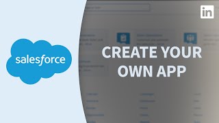 Salesforce Tutorial - Creating a new app