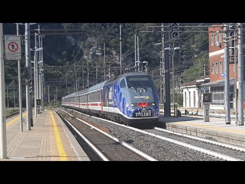 IC 641 Milano Centrale - Ventimiglia, E.414 Italia's Go Talent a Ronco Scrivia