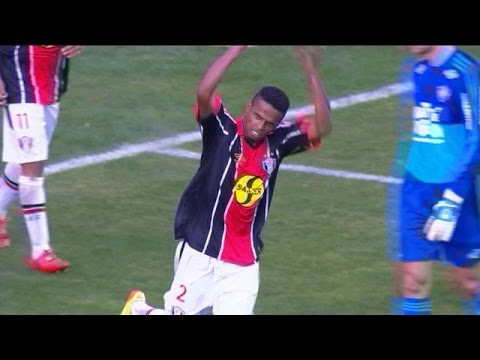 Gol de Mário Sérgio, Joinville 2x1 Fluminense 23/08/2015, Brasileiro Série A 2015