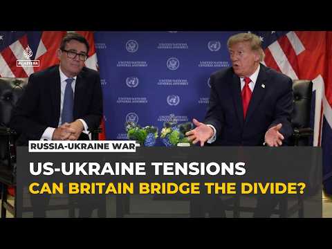 UK seeks to ease US-Ukraine tensions over Trump's Russian diesel deal
