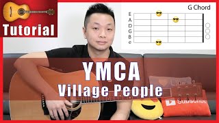 YMCA Guitar Tutorial - Village People | Easy and Fun!