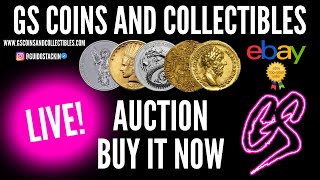 GUIDO STACKIN AUCTION AND BUY IT NOW #210 #coinauction #liveauction #rarecoins