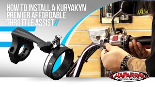 How to Install a Kuryakyn Premier Affordable Throttle Assist