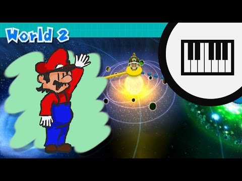 Super Mario Galaxy 2 - Unused Map Theme (Piano)