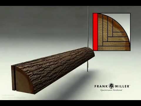 Lumber quarter sawing process
