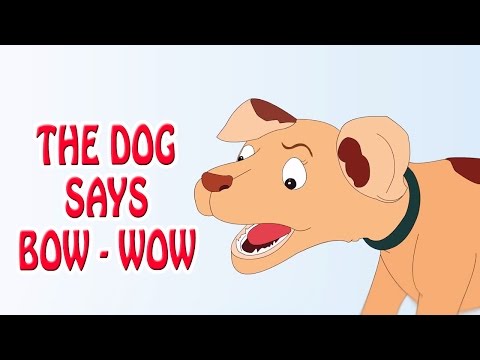 Kids Nursery Rhymes - The Dog Says Bow Wow