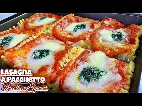 LASAGNA A PACCHETTO MONOPORZIONE ricetta facile LASAGNA PACKAGES - Tutti a Tavola