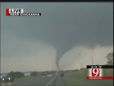 [Part 2] May 24th 2011 Oklahoma Tornado Coverage - KWTV