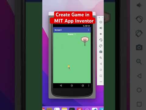Build Your Own GAME in MIT App Inventor | #short #appinventor