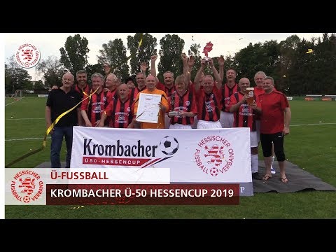 Krombacher Ü50-Hessencup 2019 | Rot-Weiß Walldorf siegt im Neunmeterschießen
