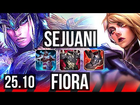 SEJUANI vs FIORA (TOP) | KR Master | 25.10