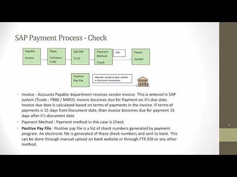 SAP ACH, Wire Payments