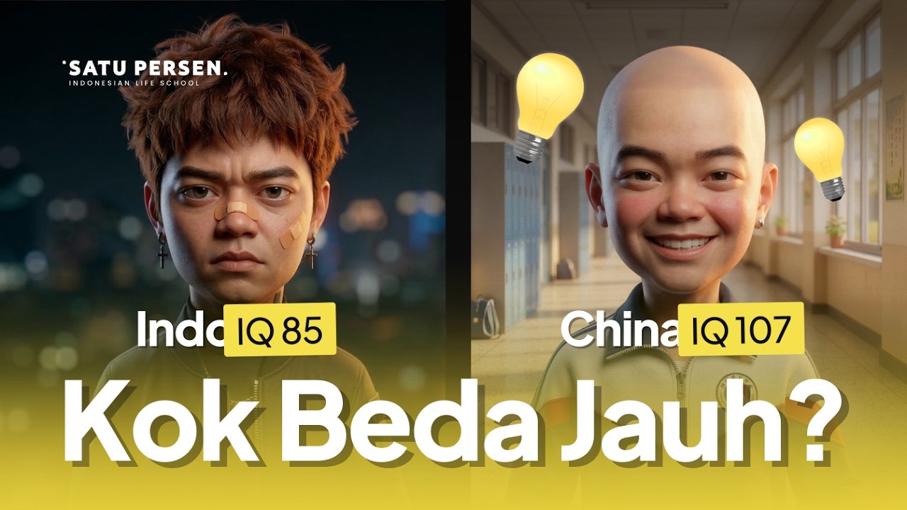 Alasan Kenapa IQ Orang China Lebih Superior dari Indonesia