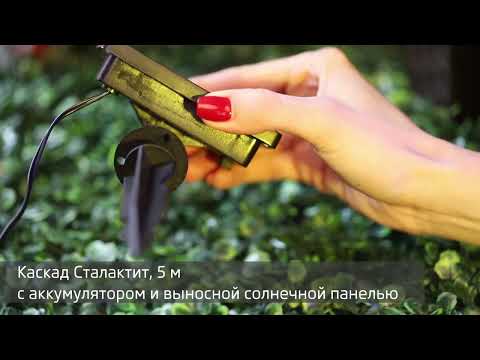 Миниатюра изображения товара Садовая гирлянда Lamper Сталактит / 602-239