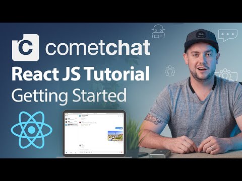 CometChat ReactJS Getting Started Tutorial in 20 mins | Facebook Messenger Clone React