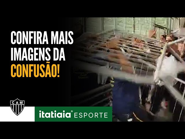 CONFIRA OUTRAS IMAGENS DA CONFUSÃO APÓS O JOGO ENTRE ATLÉTICO X BOTAFOGO