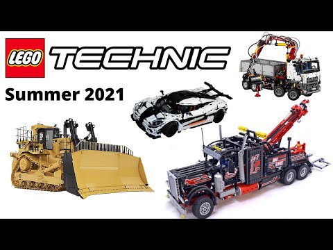 LEGO Technic Summer 2021 Setlist (4th Biggest Technic Set Ever! More Big Vehicles)