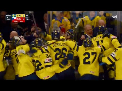 Sverige vinner JVM Guld i Ishockey 2026