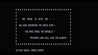 Star Pilot (1978) by George Blank — TRS-80 — Gameplay