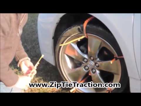 Zip Grip Go Tire Traction Installation Video
