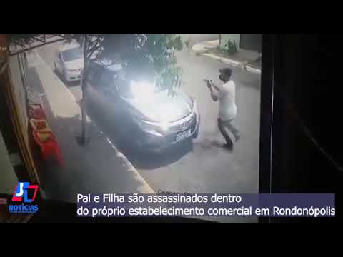Pai e filha são assassinados dentro do próprio estabelecimento comercial em Rondonópolis