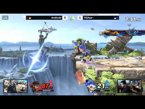 Ascension III Losers Top 8 - TG|Apa (Inkling) vs AmDodd (Snake)