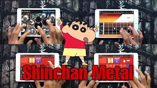 Sinchan Metal on Garageband x Realdum