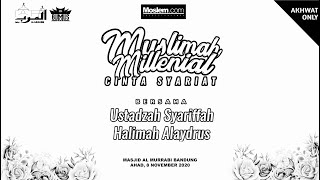 Download lagu Ustadzah Halimah Alaydrus - Muslimah millenial cinta syariat mp3 Download lagu Ustadzah Halimah Alaydrus - Muslimah millenial cinta syariat mp3