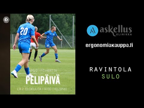 jalkapallo HPS vs. FC Hertta 2.8.2025 Naisten Kakkonen