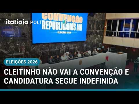 CLEITINHO NÃO VAI À CONVENÇÃO DO REPUBLICANOS E CANDIDATURA EM MG SEGUE INDEFINIDA