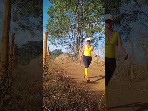 Caminhada sertaneja Comunidade Santa Rita município Vianópolis Goiás Brasil