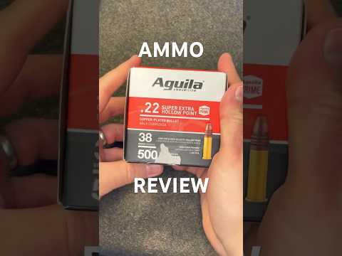 Aguila Super Extra Hollow Points, Accuracy Test.