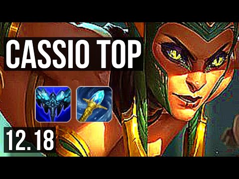 CASSIOPEIA vs RENEKTON (TOP) | 3/0/7, 800+ games, 1.1M mastery | KR Master | 12.18