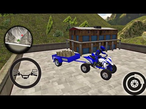 ATV Quad Bike Rider 2018: Uphill Cargo Transporter #3 Android Gameplay FHD
