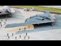 US Pilots Rush to Their Massive Stealth Bombers for Crazy Mass Takeoff