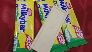 Nestle milky bar chocolate/creamy         and milky/chocolate with goodness of milk