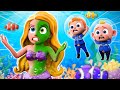 Mermaid Zombie Pregnant Song | Taking Care Baby | and More Nursery Rhymes & Kids Song #LittlePIB