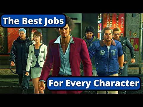 Yakuza Like A Dragon Best Jobs For Every Character Guide