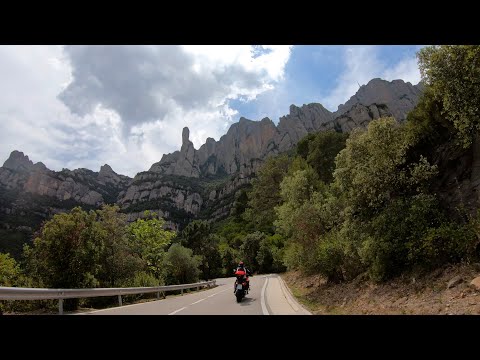 Pyrenäen-Motorradtour 2022 - Tag 14 - Rundtour 6 "Südtour Montserrat"