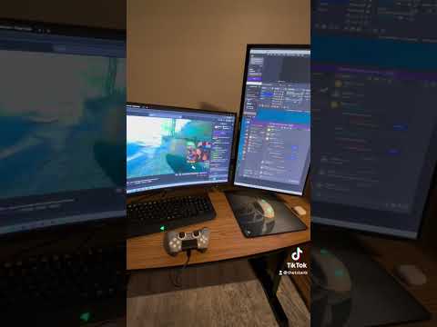 Huanuo dual monitor stand 🔥 #pcgaming #shorts #dualmonitorstand