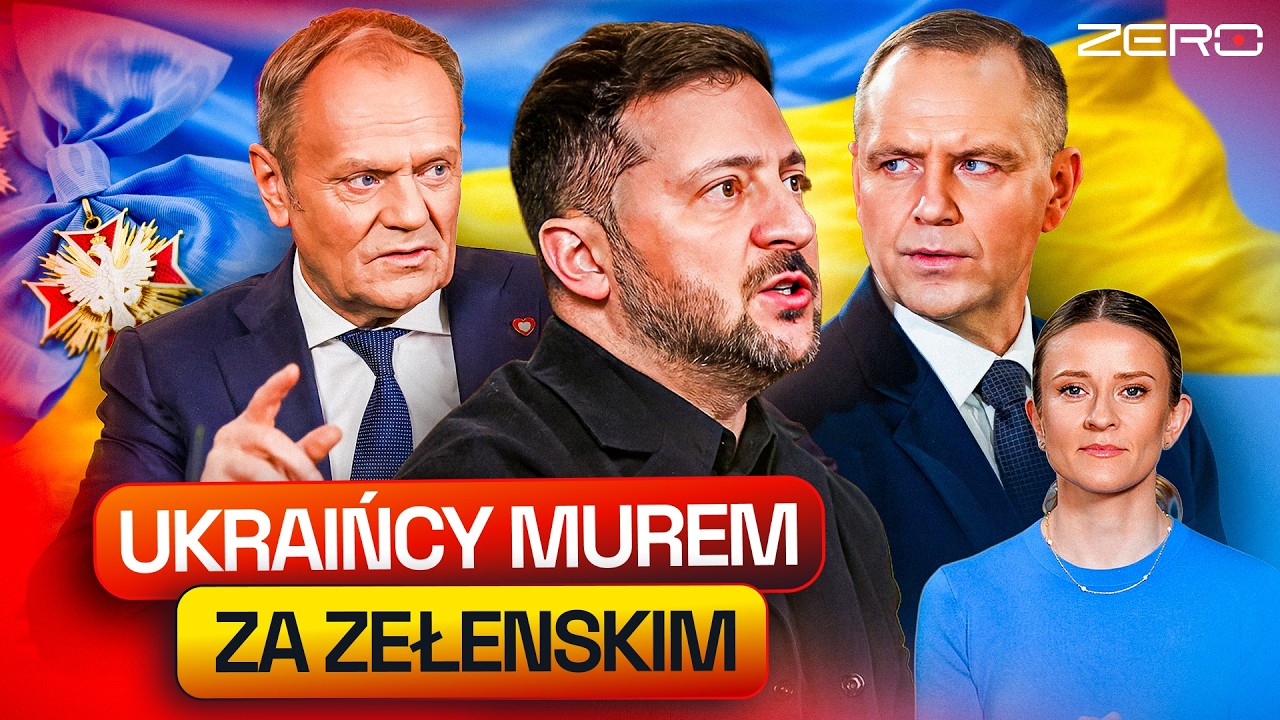 WOJNA O ORDERY - ZEŁENSKI MA WSPARCIE, NAWROCKI POD OSTRZAŁEM TAKŻE W POLSCE