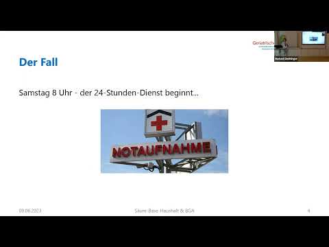 Blutgasanalyse - geriatrische Fälle und klinisch praktische Übersicht