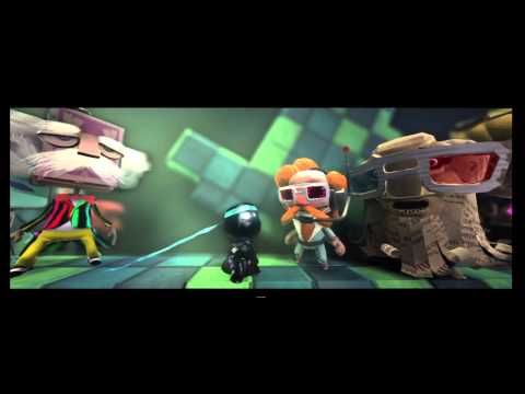 LittleBIGPlanet 2 (720p HD) Walkthrough Part 90 - Into The Heart of The Negativitron - Aced