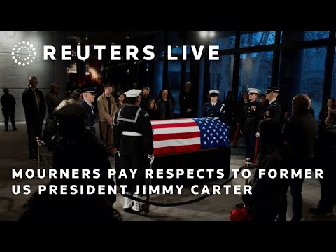 LIVE: Mourners pay respects to Jimmy Carter