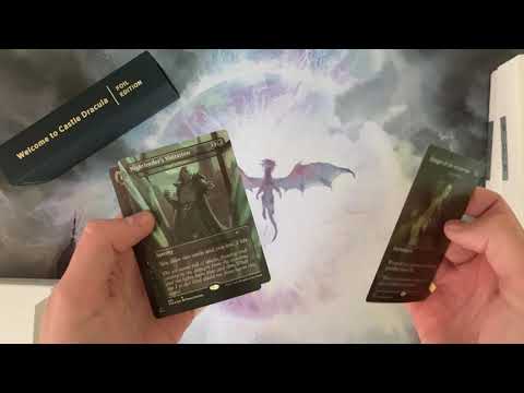 Unboxing "Welcome to Castle Dracula" Secret Lair MTG