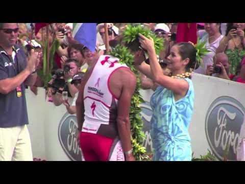 2010 Ironman Hawaii THE HANDSHAKE and Chris McCormack Win