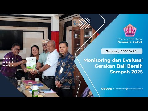 MONITORING DAN EVALUASI GERAKAN BALI BERSIH SAMPAH TAHUN 2025