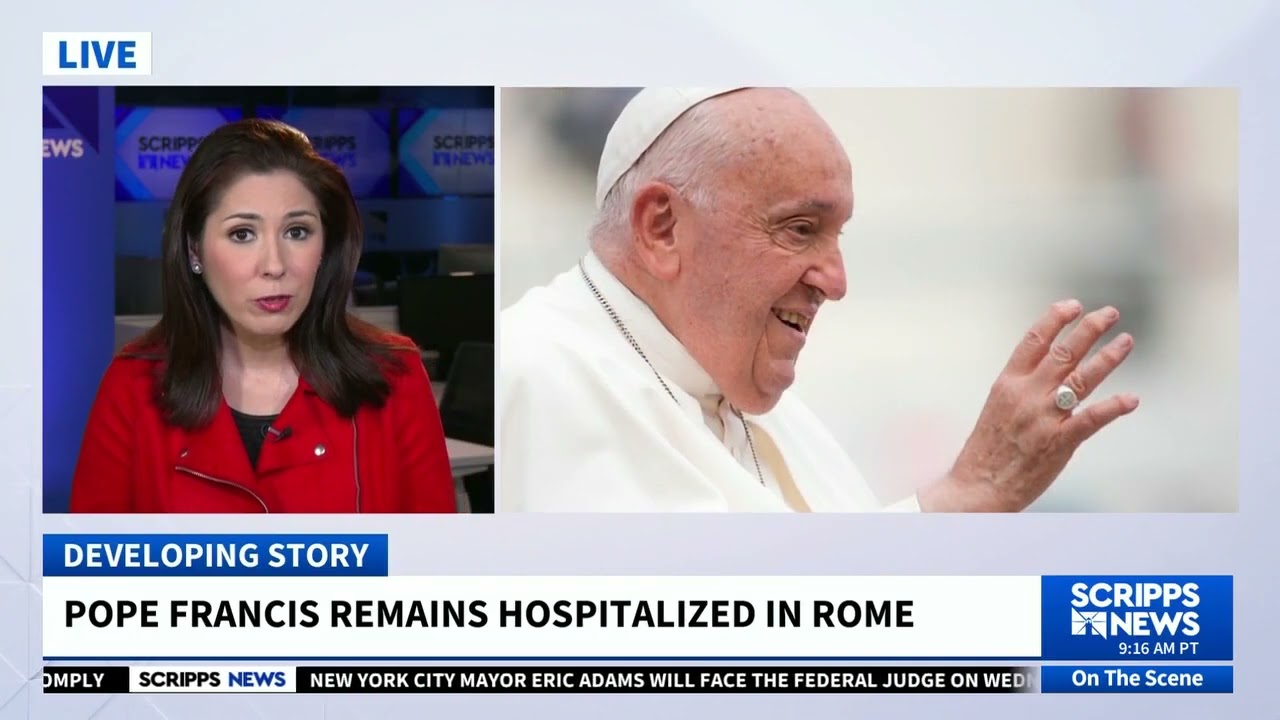 Pope Francis remains hospitalized as Vatican cancels more Holy Year events
