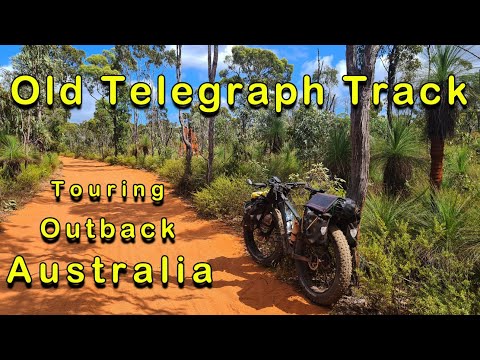 Touring the Old Telegraph Track, Cape York Australia outback on a fat bike